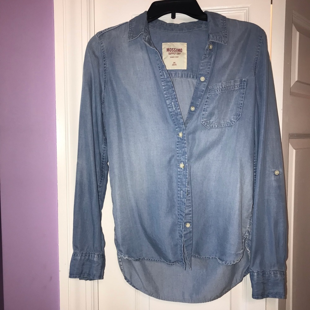 Chambray Button Down Shirt - Picture 2 of 3